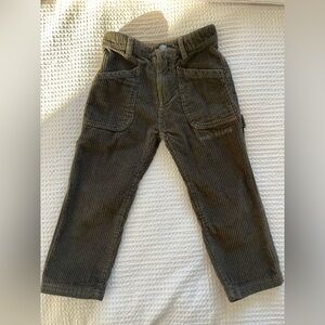 Honor the Gift Corduroy Boys Pants - Olive Green